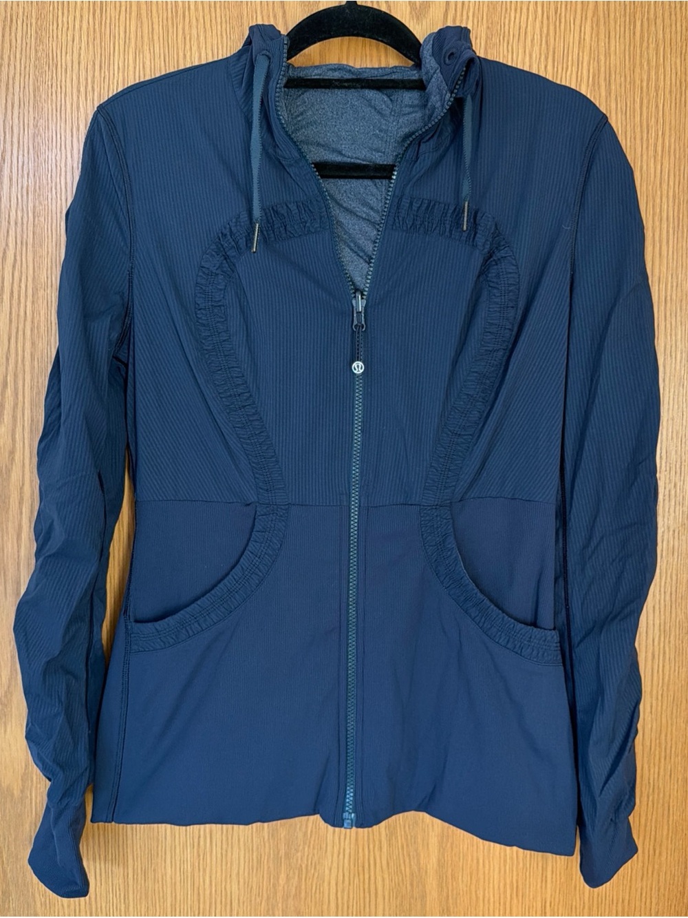 Lululemon Dance Studio Reversible Jacket Navy Blue Women’s Size 12
